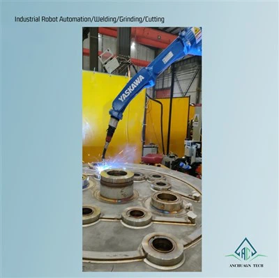 Solution de soudage à l'arc robotisé pour récipients sous pression